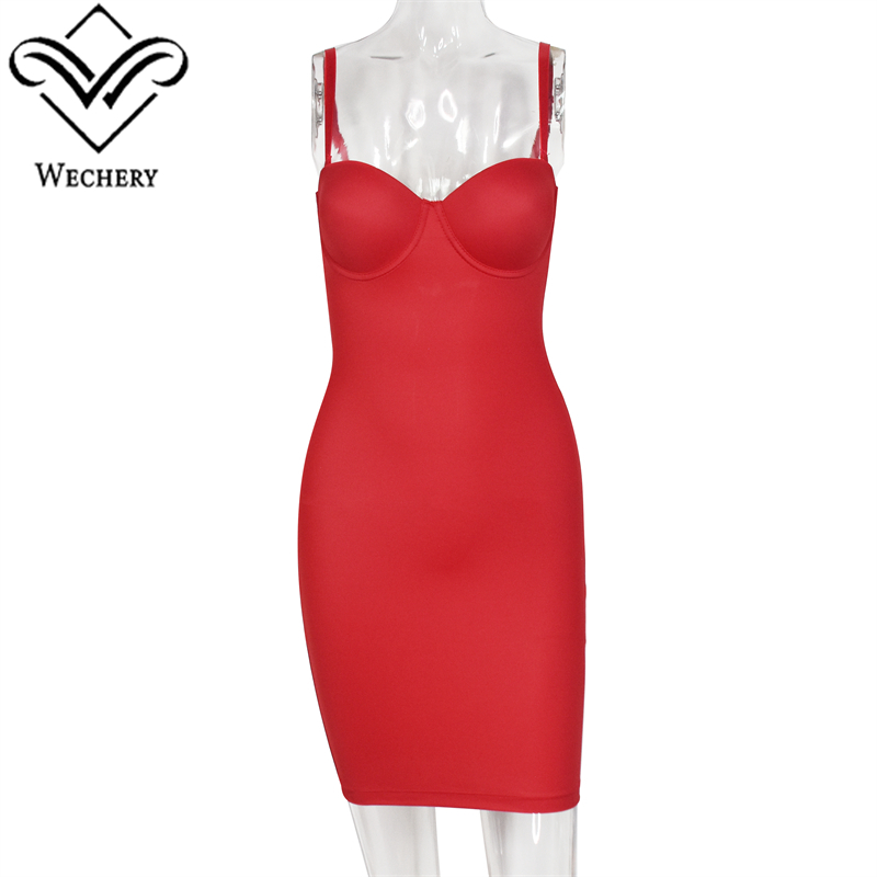 Women'S Red Formal Wear - เวเชอรี่ชุดเดรสสีแดงสำหรับผู้หญิงชุดกระชับสัดส่วนสลิปส์ สเตรท ทูบเดรส บอดี้เชเปอร์ เสื้อผ้าสำหรับงานปาร์ตี้สุดหรู
