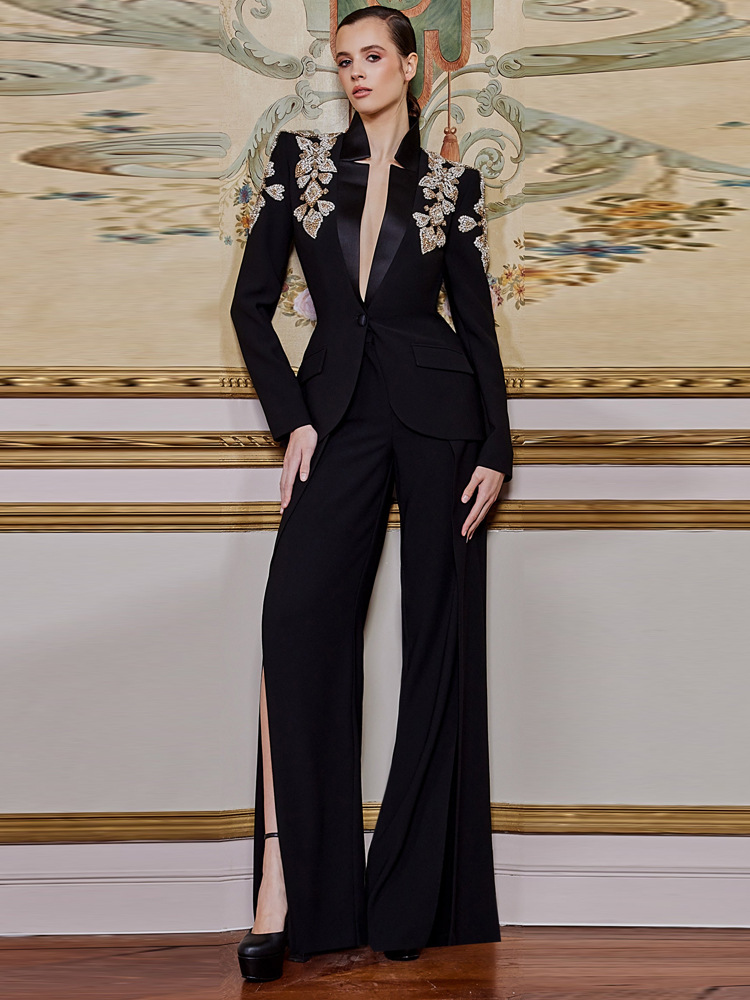 ชุดสูทดีไซน์เนอร์ใหม่ล่าสุดปี  - Women'S Formal Wear Suits บทวิจารณ์และราคา