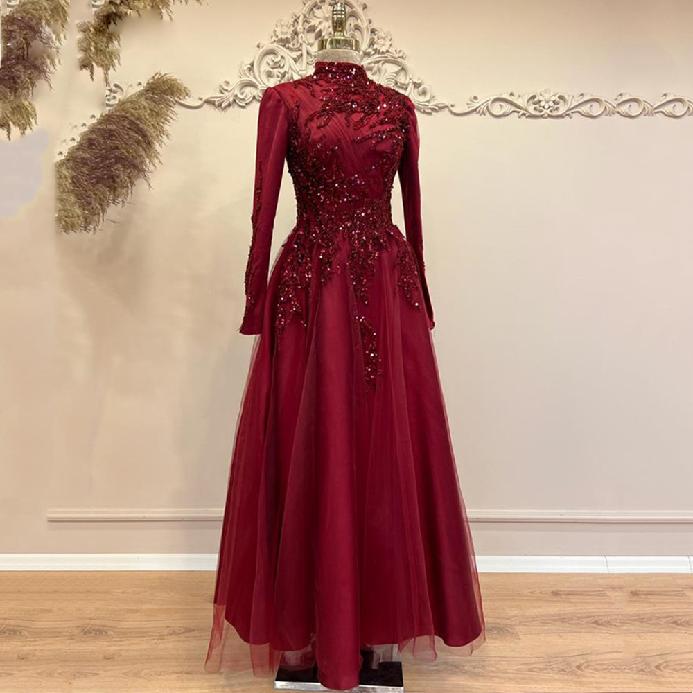 เดรสงานพรอมยาวถึงข้อเท้าลูกปัด - Women Formal Wear For Party บทวิจารณ์และราคา