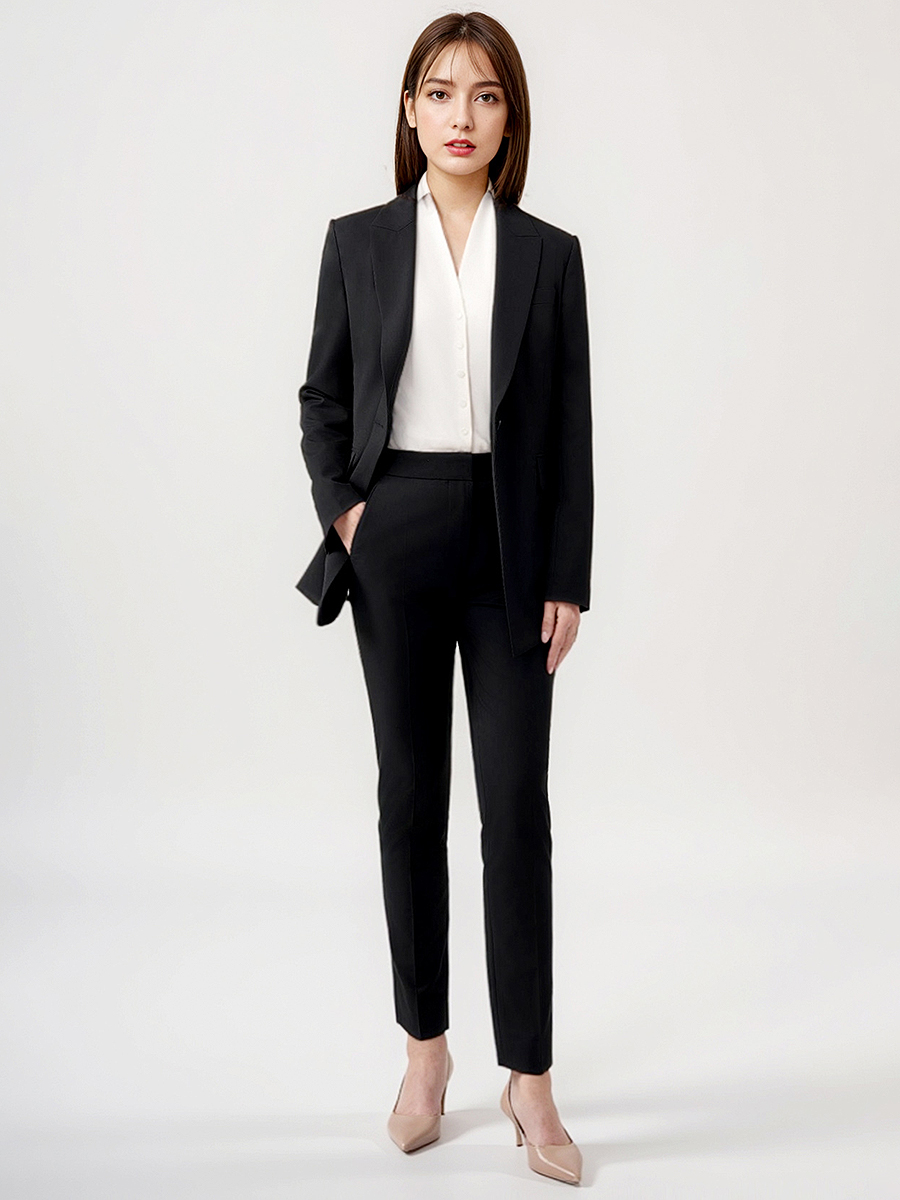 ผู้หญิงชุด Blazer กางเกง Offic - Women Formal Wear For Party บทวิจารณ์และราคา