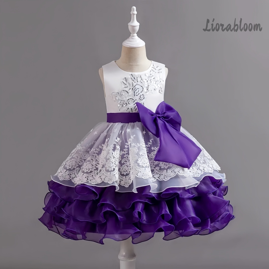 ชุดเดรสเด็กผู้หญิงพร้อมโบว์ขนา - Women Formal Wear For Party บทวิจารณ์และราคา