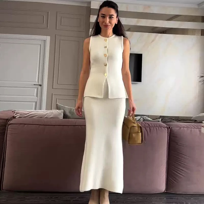 ชุดเซ็ต 2 ชิ้น เสื้อทรงเข้ารูป - Women Formal Wear Outfits บทวิจารณ์และราคา