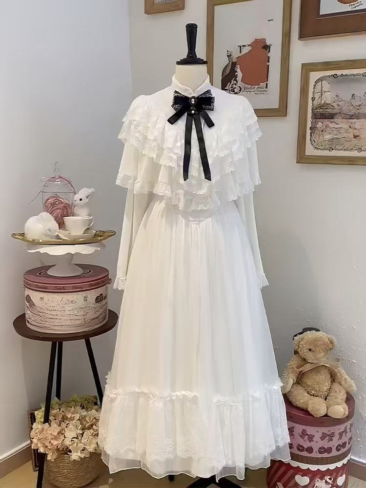 ชุดเดรสลูกไม้แขนสั้นสไตล์ญี่ปุ - Women Formal Wear Outfits บทวิจารณ์และราคา