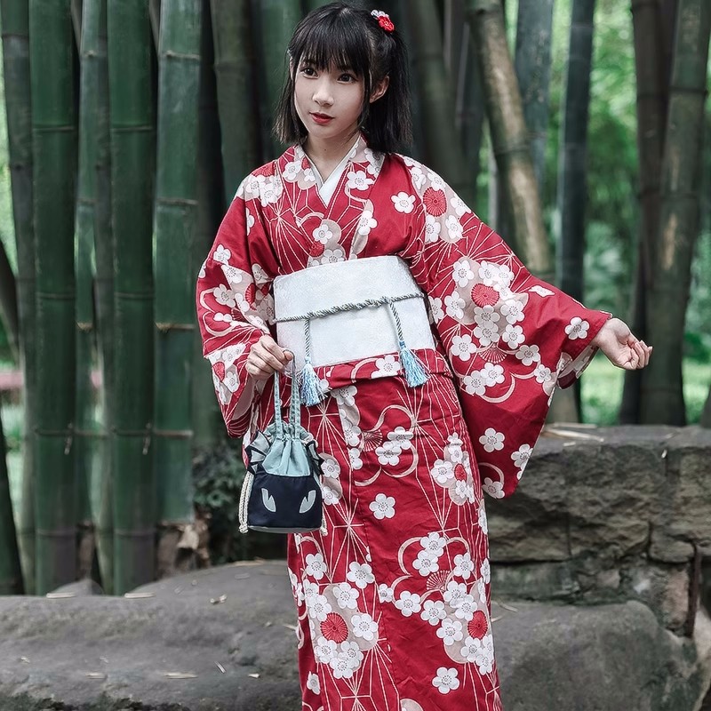 ชุดยูกาตะสีแดงแบบญี่ปุ่นสำหรับ - Women'S Red Formal Wear บทวิจารณ์และราคา
