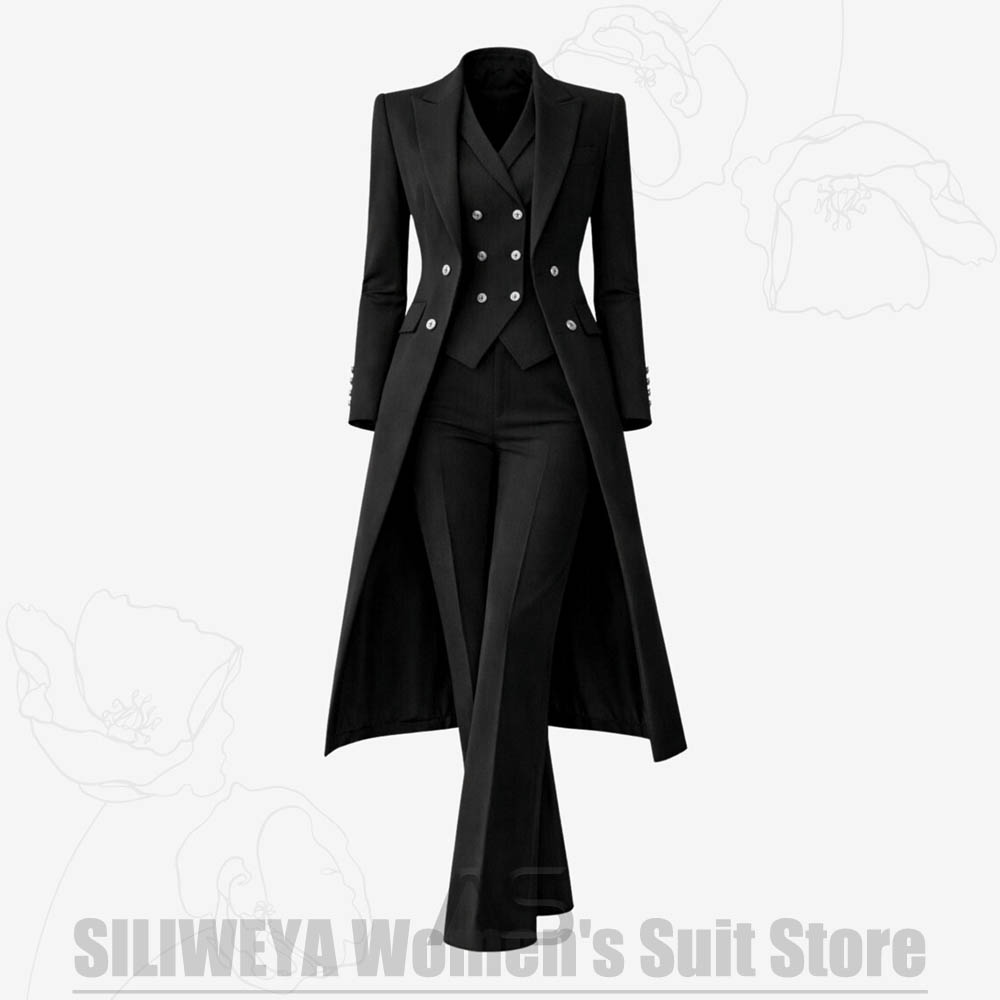 ชุดสูทผู้หญิง 3 ชิ้น แบบกระดุม - Women Formal Wear Outfits บทวิจารณ์และราคา