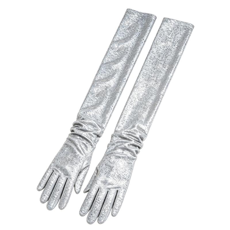 ถุงมือยืดความยาวปลายแขน 39BB ต - Women Formal Wear Look บทวิจารณ์และราคา