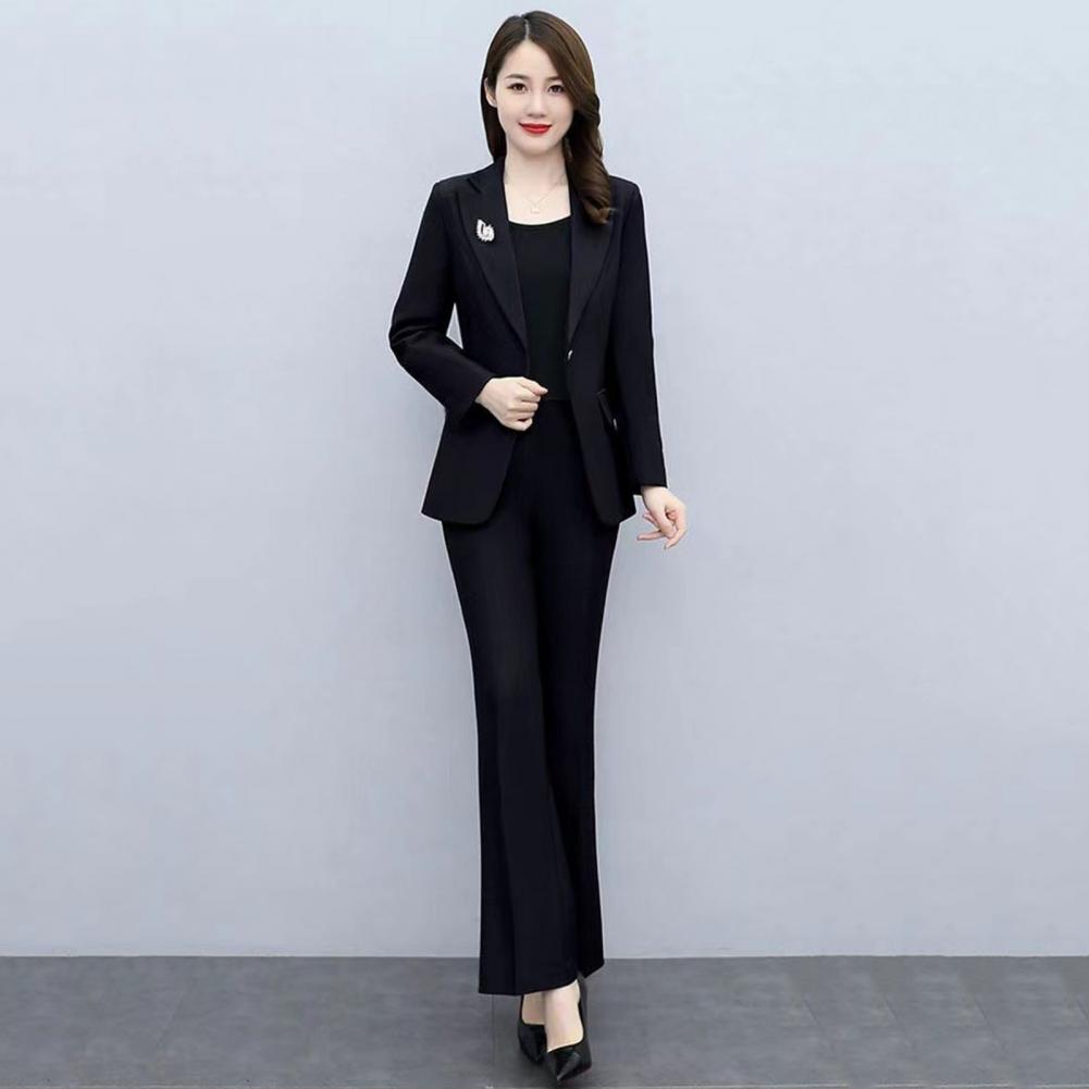 ชุดสูทผู้หญิง 2 ชิ้น/เซ็ต เสื้ - Women'S Formal Wear Suits บทวิจารณ์และราคา